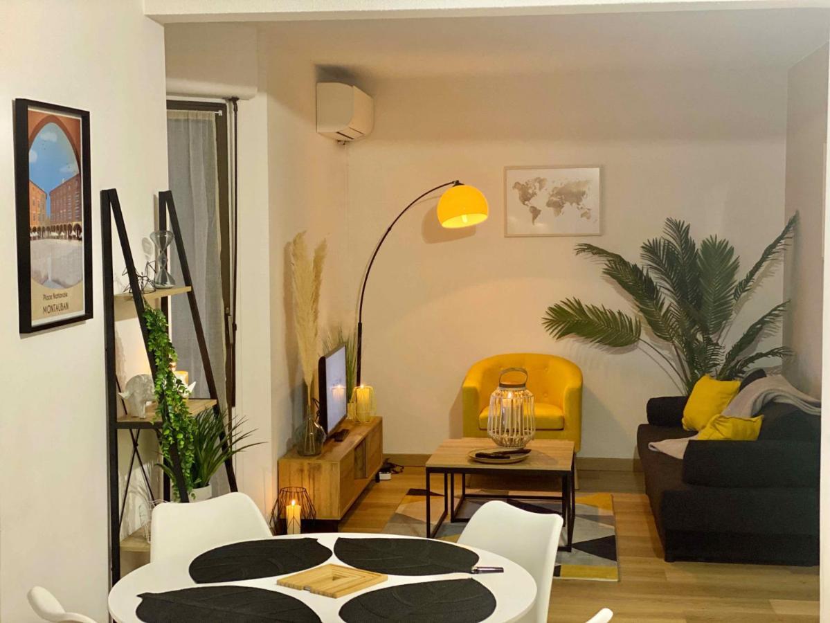 Le Point Virgule - Parking Prive - Climatisation Apartment Montauban Bagian luar foto