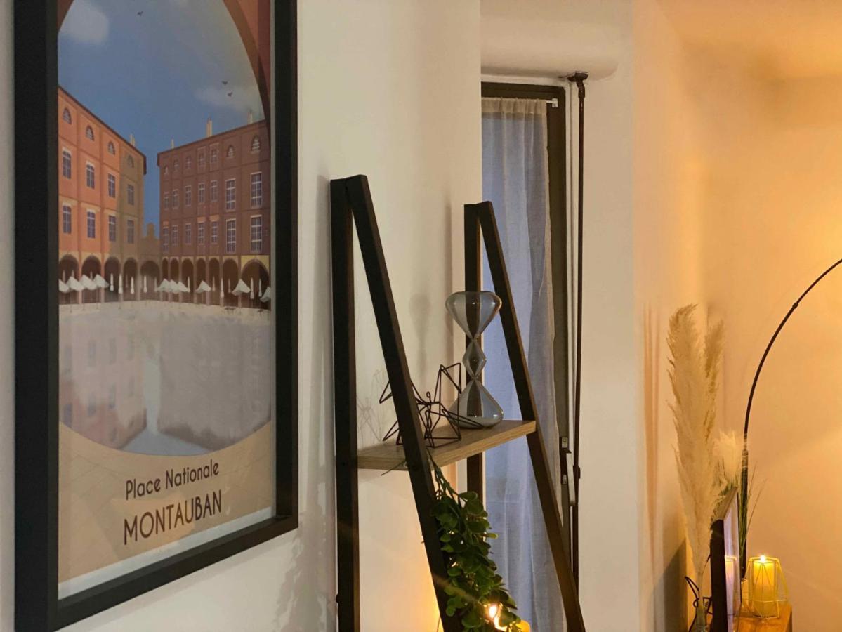 Le Point Virgule - Parking Prive - Climatisation Apartment Montauban Bagian luar foto