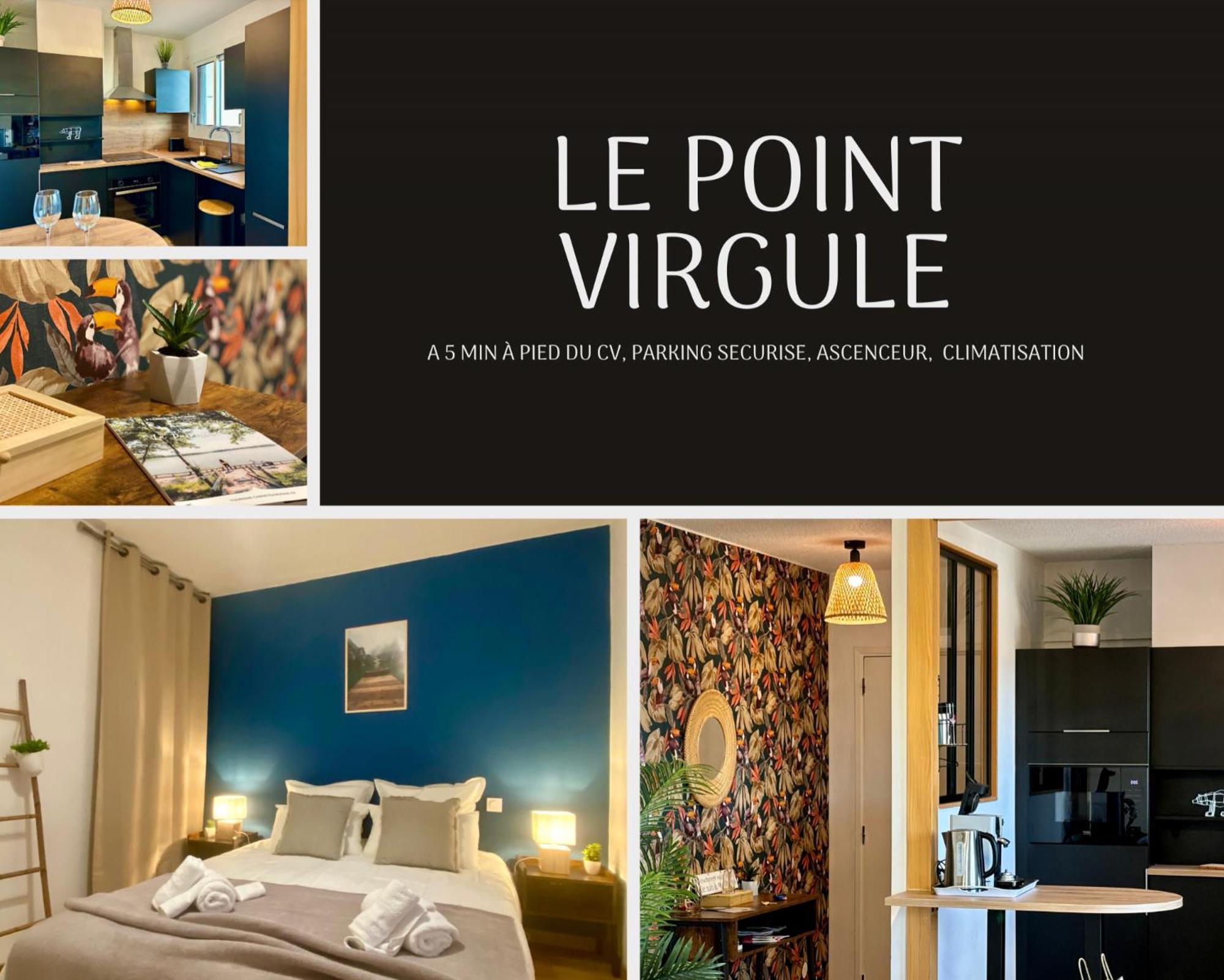 Le Point Virgule - Parking Prive - Climatisation Apartment Montauban Bagian luar foto
